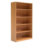 Regalschrank offen, ohne Mittelwand, 4 verstellbare Fachböden 